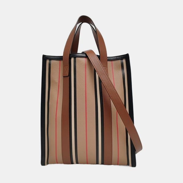 Coated Canvas Small Beige