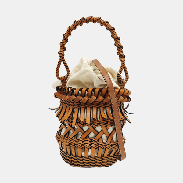 Bucket Small Calfskin Brown