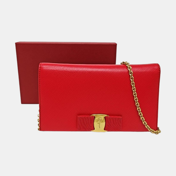 Ginny Calfskin Red