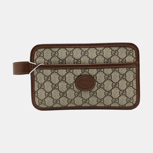 Retro Monogram Coated Canvas Brown