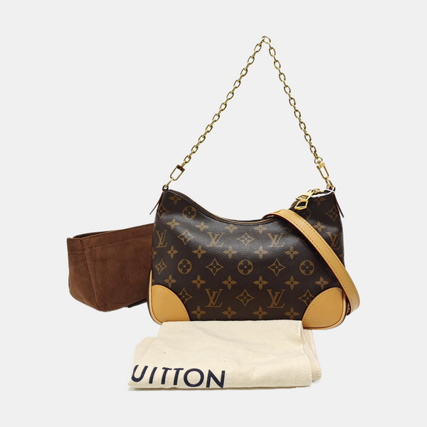 BOULOGNE Monogram Coated Canvas Brown
