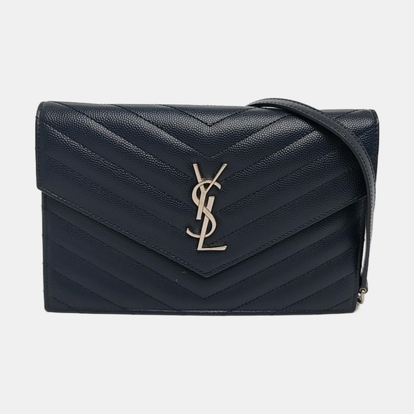 MONOGRAM WOC Quilted Calfskin Blue