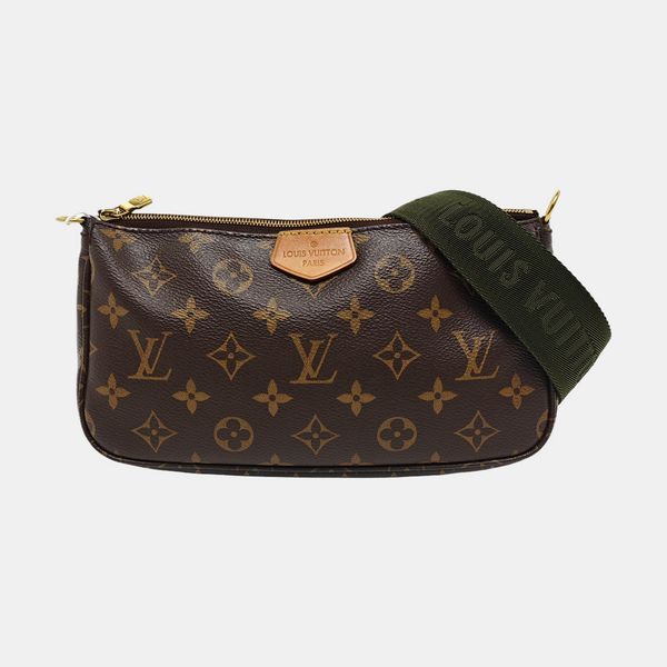 MULTI Monogram Coated Canvas Brown
