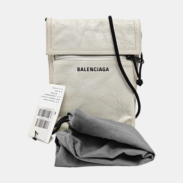 Explorer Small Lambskin White
