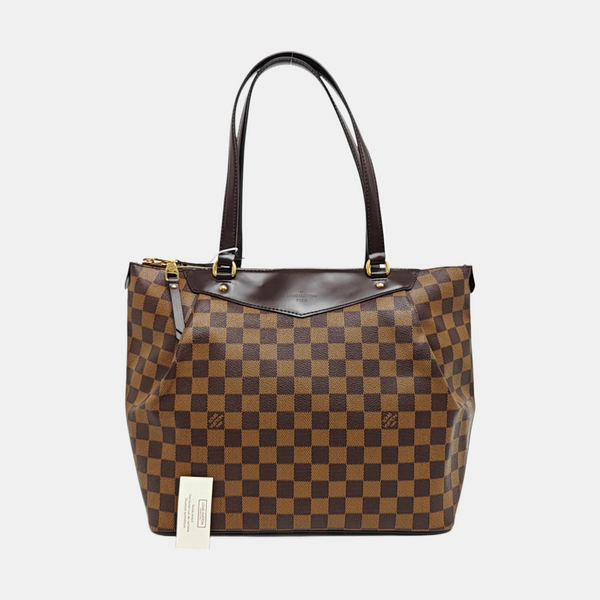 WESTMINSTER GM Damier Ebene Coated Canvas Brown
