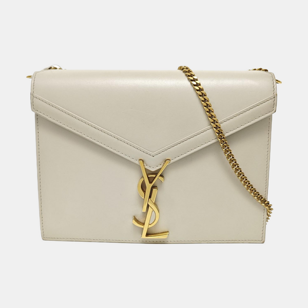 CASSANDRA Quilted Calfskin Gray