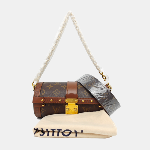 PAPILLON 19 Monogram Coated Canvas Brown