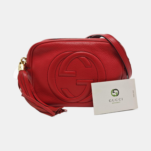 Soho Small Calfskin Red
