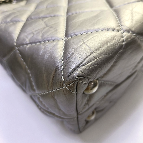Quilted Calfskin Gray