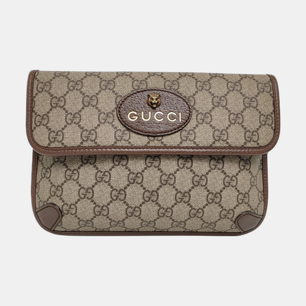 Neo Vintage Monogram Coated Canvas Beige