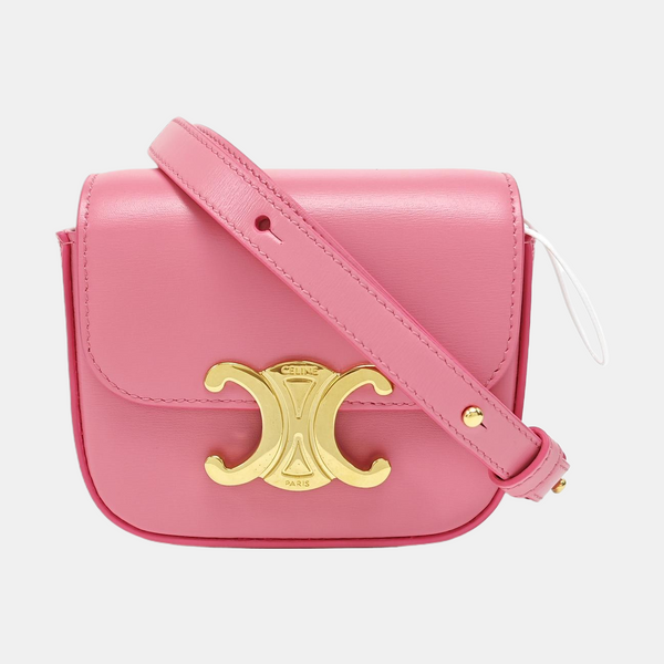 TRIOMPHE Mini Calfskin Red