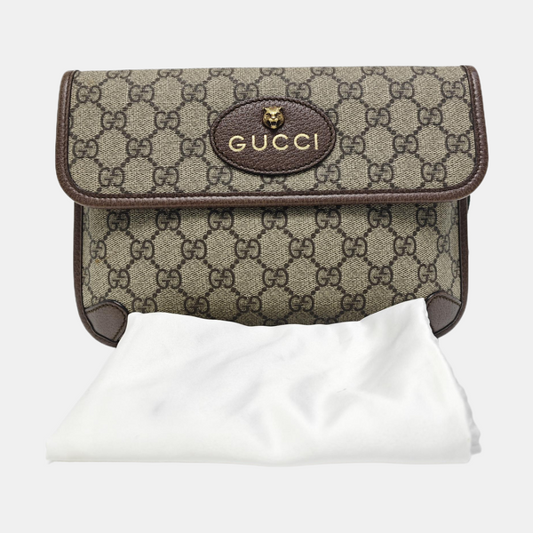 Neo Vintage Monogram Coated Canvas Beige