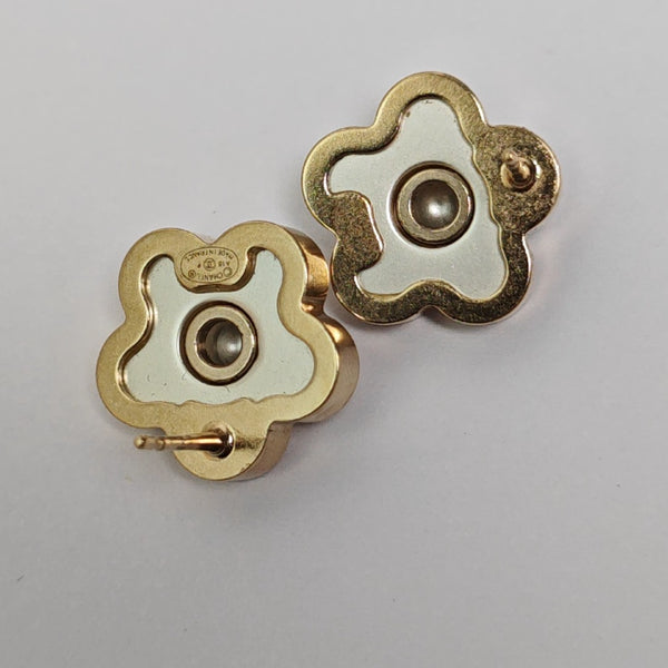 Metal Silver Stud Earrings