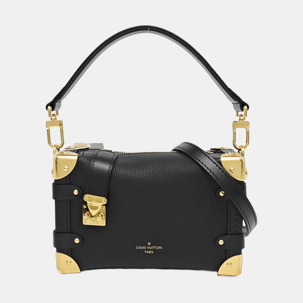SIDE TRUNK PM Calfskin Black