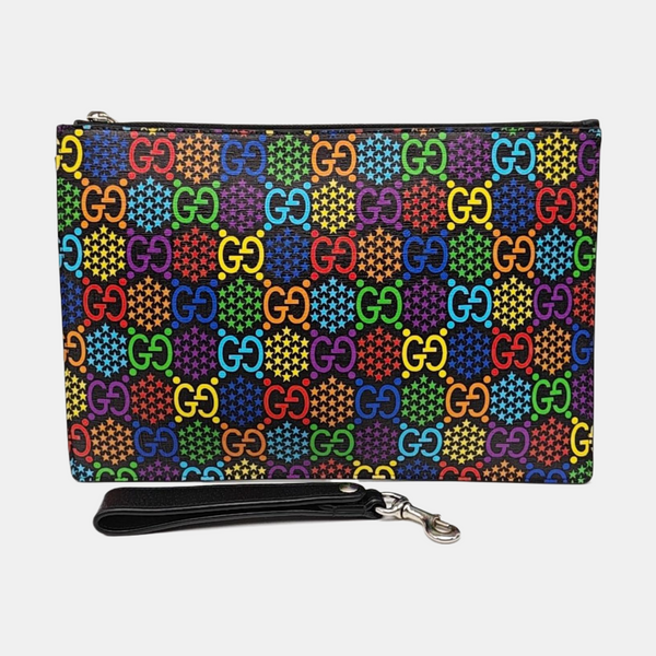 GG Supreme Monogram Coated Canvas Black