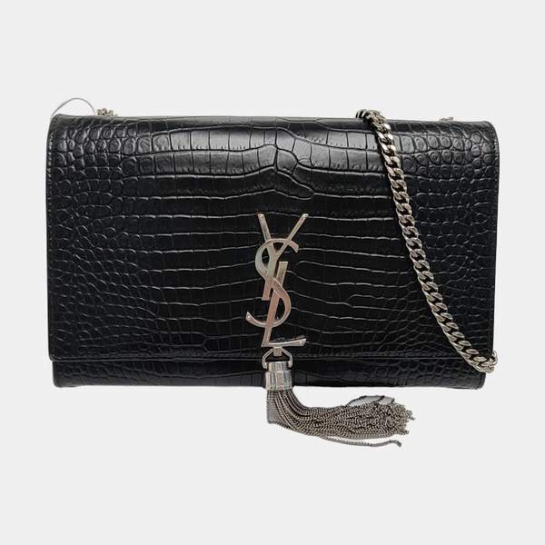 KATE Medium Calfskin Black