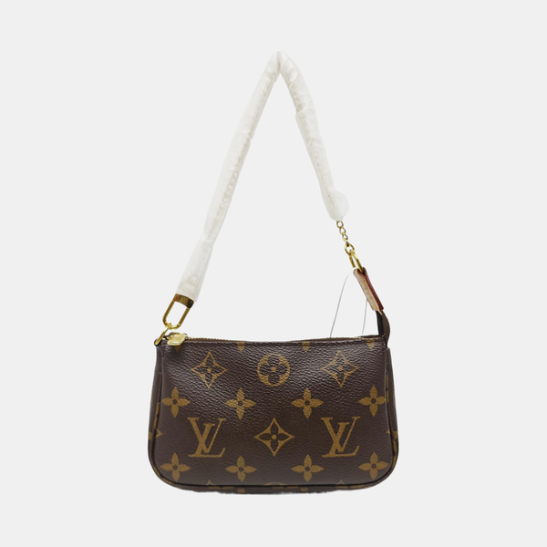 ACCESSOIRES Mini Monogram Coated Canvas Brown