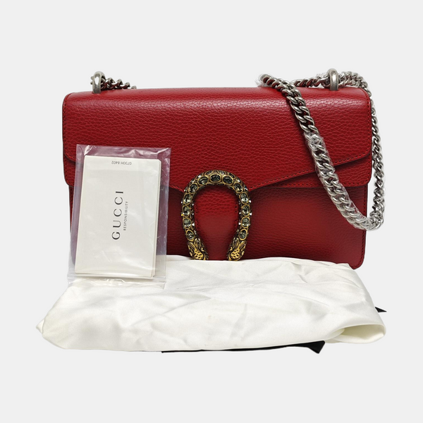 Dionysus Medium Calfskin Red