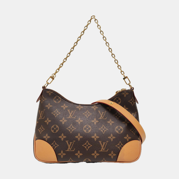 BOULOGNE Monogram Coated Canvas Brown