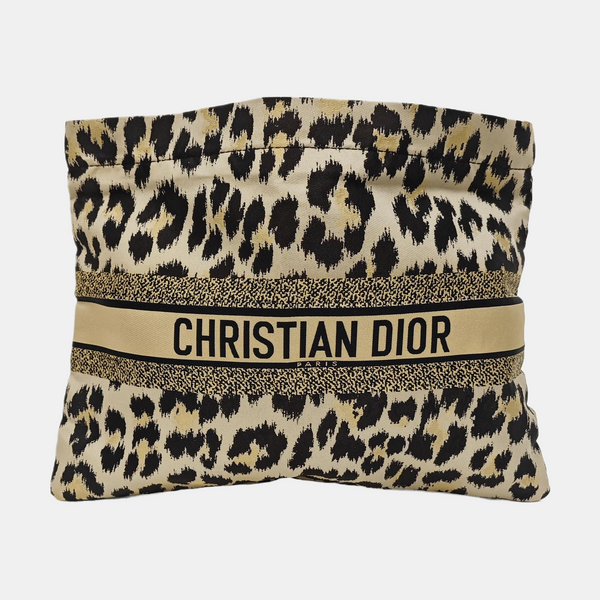 Fabric Clutch Brown