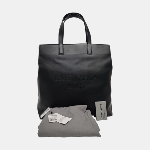 DUTY FREE North-South Calfskin Black