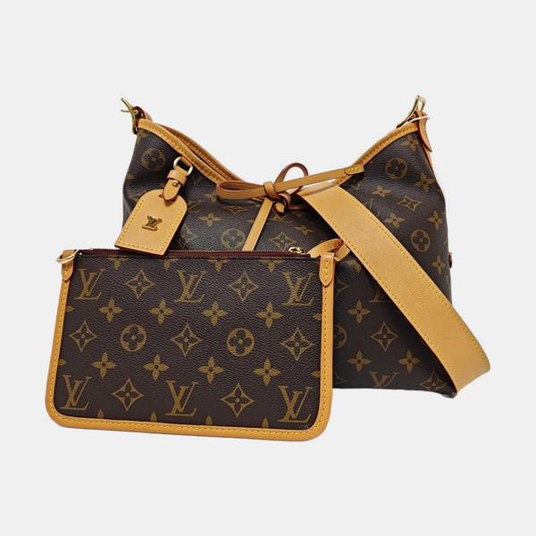 CARRYALL PM Monogram Coated Canvas Brown