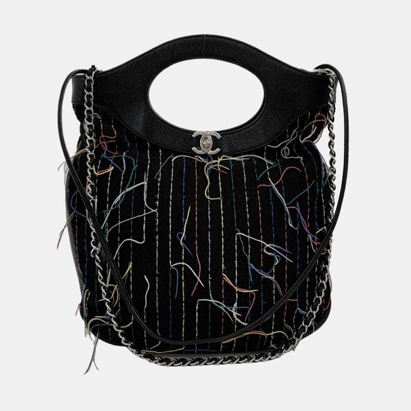 CHANEL 31 Quilted Calfskin Black