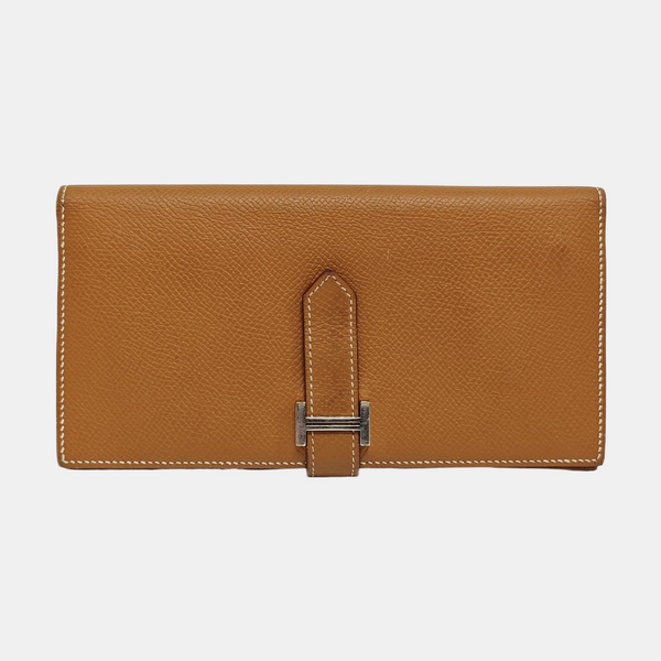 Bearn Medium Epsom Brown Wallet