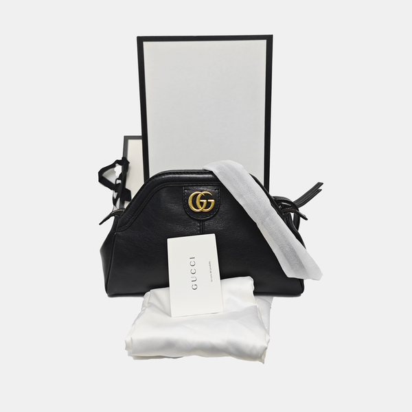 Re(belle) Small Calfskin Black