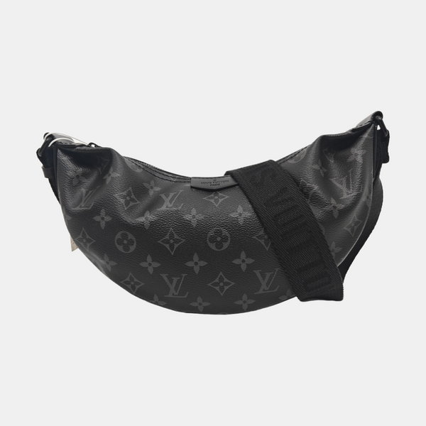 HAMAC PM Monogram Coated Canvas Black