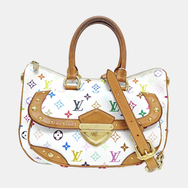 LV × TM RITA Monogram Coated Canvas White