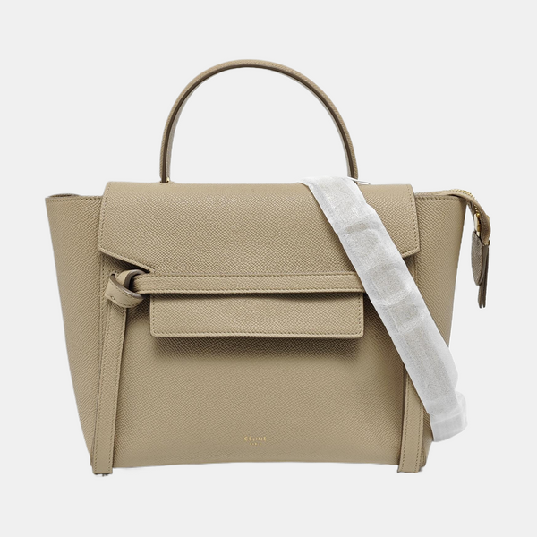 BELT Micro Calfskin Beige