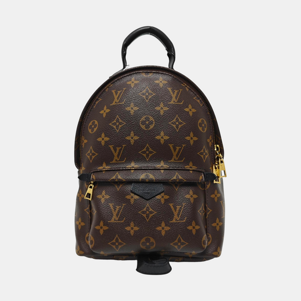 PALM SPRINGS PM Monogram Coated Canvas Brown