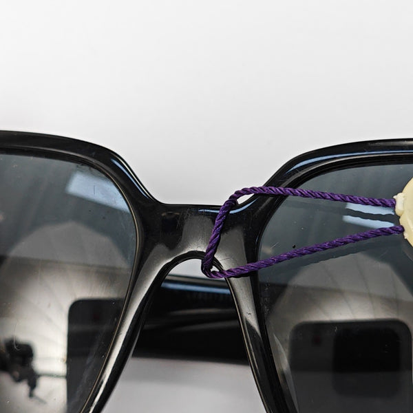 Synthetic Sunglasses Black