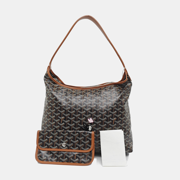 Hobo Coated Canvas Brown