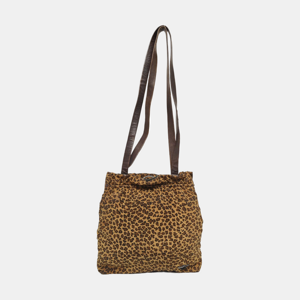 Fabric Shoulder Bag Multicolor