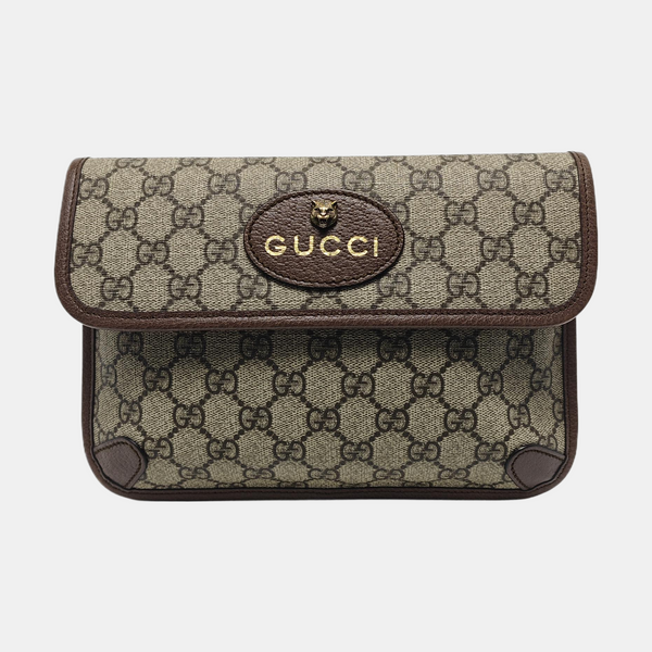 Neo Vintage Monogram Coated Canvas Beige