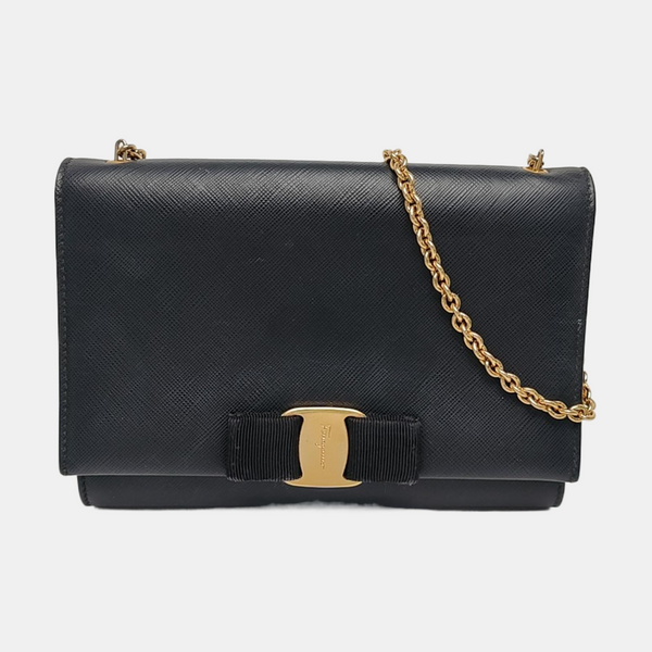 Ginny Calfskin Black