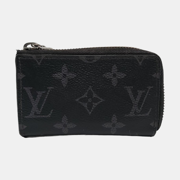 ZIPPY Monogram Coated Canvas Black Card Holder
