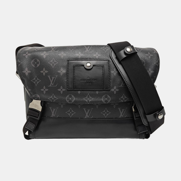 VOYAGER PM Monogram Coated Canvas Black