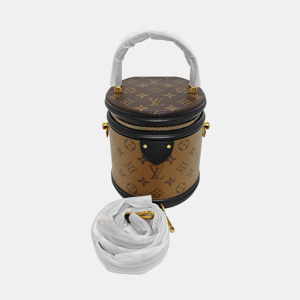 CANNES PM Monogram Coated Canvas Brown