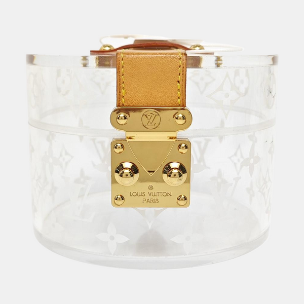 BOX SCOTT Monogram Plastic Clear