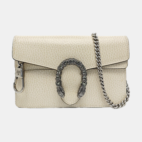 Dionysus Super Mini Calfskin Beige