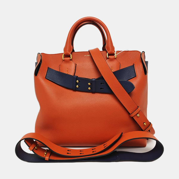 The Belt Large Calfskin Orange