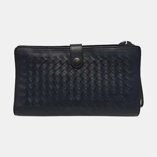 Calfskin Clutch Blue