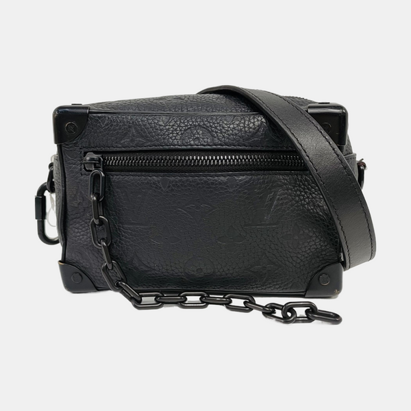 SOFT TRUNK Mini Monogram Calfskin Black