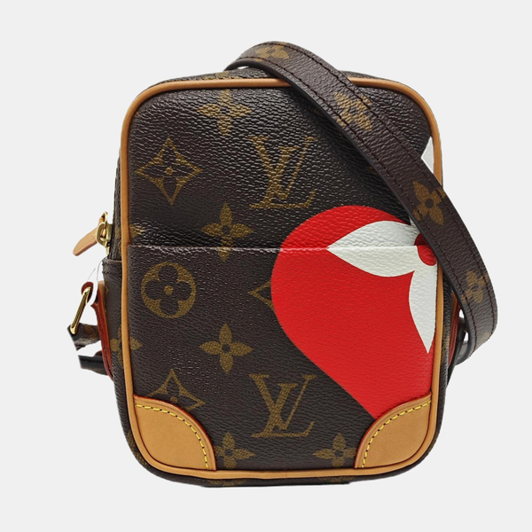 PANAME SET Monogram Coated Canvas Brown