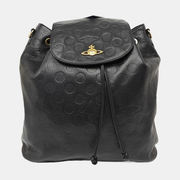 Calfskin Backpack Black