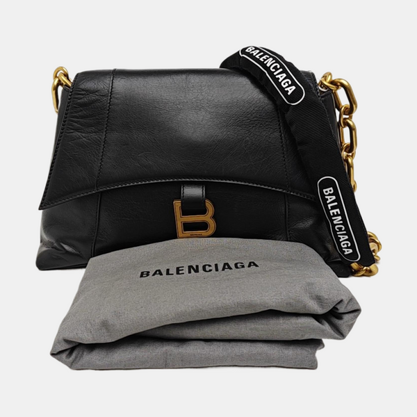 Downtown Small Calfskin Black