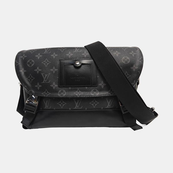 VOYAGER PM Monogram Coated Canvas Black